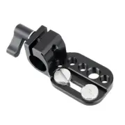Mini Mounting Plate with 15mm Rod Clamp for Monitor EVF Transmitter Receiver ...