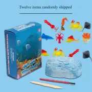 Archaeological Ocean Animal Dig Kit Toddler Excavation Digging toys Bricks