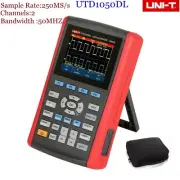 UNI-T UTD1050DL Handheld Oscilloscope 2CH 50MHz AC DC Scope Multimeter 250MSa/s