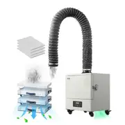 VEVOR Solder Fume Extractor 459 m/h 280W Brushless Motor with 10 Levels Speed
