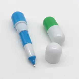 WENJIE【B732】膠囊伸縮筆 可愛藥丸原子筆 藥丸筆 藥丸膠囊筆 藥丸伸縮筆 造型原子筆 圓珠筆