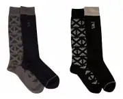 EMPORIO ARMANI men's socks 2 pairs of long cotton socks with logo socks article
