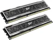 Silicon Power Value Gaming DDR4 RAM 16GB (8GBx2) 3200MHz (PC4 25600) CL16 1.35V Desktop Memory Module with Heatsink Camouflage Grey SP016GXLZU320BDAJ5