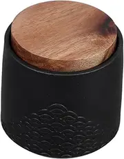 Mipcase Pet Keepsake Urn for Ashes Durable Ceramic Memorial Box for Pets Thoughtful Present Convenient for Ashes Teeth Fur Storage Zen