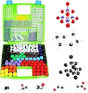 XIMULIZI 332 Molecular Model kit,for Students or Teachers to Learn Chemistry, Chemical Molecule Model Set of 166 Atoms and 176 Ratio Links