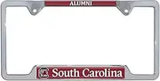 South Carolina Gamecocks Metal License Plate Frame (Chrome Alumni)