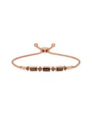 Le Vian 14k 0.99 ct. tw. Diamond & Smoky Quartz Bracelet