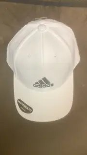 Adidas Golf Hat - Adjustable Size OSFA - White