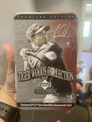 2001 Upper Deck Tiger Woods Collection Factory Sealed Tin