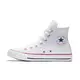 CONVERSE CT All Star HI 男女 休閒鞋 荔枝皮革款 高筒 白色-132169C