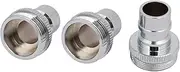 Aexit 3pcs (Home hardware) M24 Male Threaded Water Hose Connector Faucet t-ap for (51ry348qf340) Washing Machine