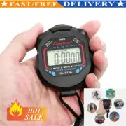 New Digital Handheld Sports Stopwatch Stop Watch Timer Alarm Counter US