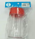 隨身罐 透明瓶[ 台灣製現貨 台灣出貨]台灣製 紅蓋罐 塑膠罐 密封罐 透明罐 特價
