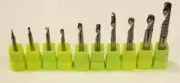 Single Flute Plastic CNC Bit for Acrylic,abs,pvc. UPCUT 1/8" D+ other sizes