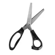 Fabric Decorative Round Edge Pinking Shears Scissors Clipper 7mm Scissor Tool