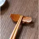 [協貿國際]日式創意大魚木質筷托5入1組