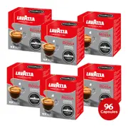Lavazza A Modo Mio Qualita Rossa Coffee Capsules Pack of 96 Pods Intensity 10