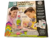 Epic Lab Human Anatomy Clay Body Sculpting Science Kit Mold & Bake Organs New