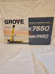 1:50 Scale Manitowoc Die-Cast Grove GMK7550 All Terrain Hydraulic Crane