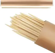 BETESINE 6.3mm Thick 36 inch (Approx 3FT) Extra Long Bamboo Marshmallow Sticks, Bamboo Skewers for Grilling, 100 PCS Smores sticks for Fire Pit, Campfires, Hot Dogs, DIY Crafts & Plant Support