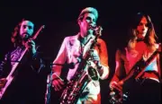 Phil Manzanera, Andy Mackay, Rik Kenton of Roxy Music performing a- Old Photo