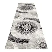 Boston 6447 in Grey : Runner Rug