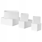 Ikea Skubb Boxes Chest Of Drawers X6 White