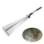 Collect Loose Debris Garden Leaf Rake Cleaning Leaves Rake Yard