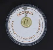 NEW Alex and Ani Zodiac Scorpio .925 Sterling Silver Chain Station Charm Box
