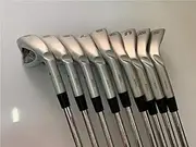 Golf Irons Golf Club 4-9SUW (9PCS) Steel/Graphite Shaft with Cap (Color : Heads Only)