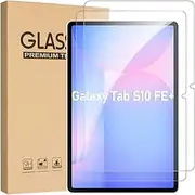 [2 Pack] T Tersely Screen Protector for Samsung Galaxy Tab S10 FE+/S10 FE Plus 13.1 inch 2025 Released, Premium 9H Hardness HD Tempered-Glass Film Screen Protector