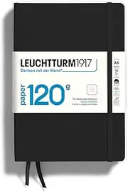 Leuchtturm1917: 120g Edition Dotted Notebook (Black) - A5 Medium