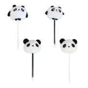 Plush Panda Ballpoint Pen Cartoon Ballpoint Pen Funny Writing Pen