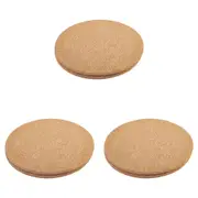 3x 2pc Appetito Round Cork Trivets 20cm Dia. Home Kitchen Cooking/Serveware