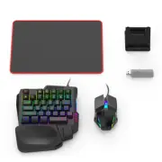 5 in 1 Mobile Game Converter Keyboard Mouse Gaming Set BT 5.3 for PUBG Mouse Key