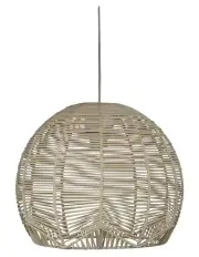 [Oriel Lighting] Koga Rattan Cane Shade 36cm Natural