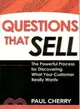 Questions That Sell ─ The Powerful Process for Discovering What Your Customer Really Wants