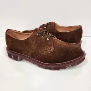 Dr. Martens Doc MIE England Dark Brown Desert Oasis Suede 1461 Shoes UK7 US8