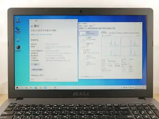 V15 專業 二手筆電 ASUS X550JX i5 四代四核3.4G/2G獨顯/8G/固態256G/15吋電競 新電池