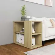 NNEVL Side Cabinet Sonoma Oak 60x30x50 cm Chipboard