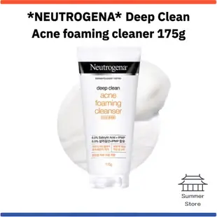 NEUTROGENA *露得清*深層清潔祛痘泡沫潔面乳 175g