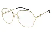 Gucci Eyewear Round Frame Glasses 58 White