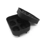 3D Skull Flexible Silicone Ice Cube Mold Tray Easy Release Realistic Skull Maker