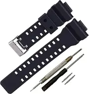 [Rihahisy] G-Shock Replacement Watch Straps for Casio G-Shock GLS-8900/GW-8900/GA-110/GA-100C/GA-120/GD-110/GLS-100