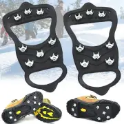 Winter Anti-Slip Crampons Snow Ice Cleats For Men Women Boot Shoes Covers Hiking