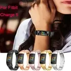 Metal Stainless Steel Watch Band Strap Bracelet Wristband For Fitbit Charge 5