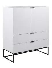 [Innovatec] Svana Tall Sideboard 100cm in White