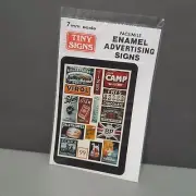 Tiny Vintage Signs Old Advertising Tizer Virol Royal Ediswan BP Spirit Wills