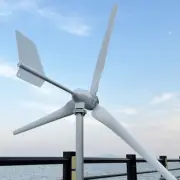 2000W 48V 3 Blades Wind Power Turbine Generator Generator & Charge Controller
