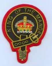 Royal King Crown Uniform Patch Jacket Vest Robe Cape Actor Theatre House Manor